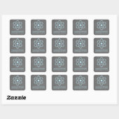 Stickers de mariage en tableau noir atomique (Feuille)