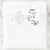 Stickers de mariage favori du pont de carte (Sac)