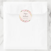 Stickers de mariage floral et botanique (Sac)