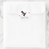 Stickers de mariage Geeky Gamers (Dark) (Sac)