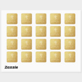 Stickers de mariage Gold Vinayaka (Feuille)