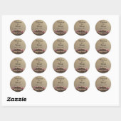 Stickers de mariage Hawaiian Lei Beach (Feuille)