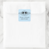 Stickers de mariage Inséparable bleu (Sac)