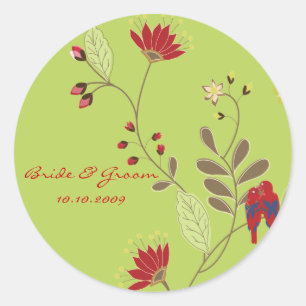 Stickers de mariage, inséparables