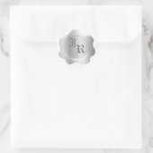 Stickers de mariage Monogramme de cire de phoque (Sac)