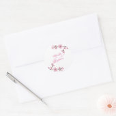 Stickers de mariage personnalisés (Enveloppe)
