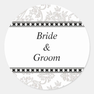 Stickers de mariage personnalisés