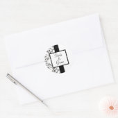 Stickers de mariage personnalisés (Enveloppe)
