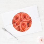 Stickers de mariage Rose et sceaux d'enveloppes (Enveloppe)