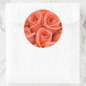 Stickers de mariage Rose et sceaux d'enveloppes (Sac)
