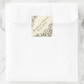stickers de mariage vintage (Sac)
