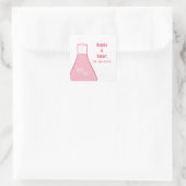 Stickers de mariage Whimsical Beaker, rose (Sac)