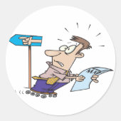 Stickers de mauvaise façon (Devant)