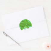 Stickers de menthe personnalisables (Enveloppe)