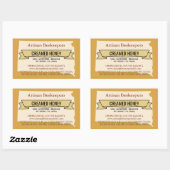 Stickers de miel crémeux du Dakota du Sud (Feuille)