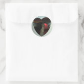 Stickers de miroir du coeur ND (Sac)