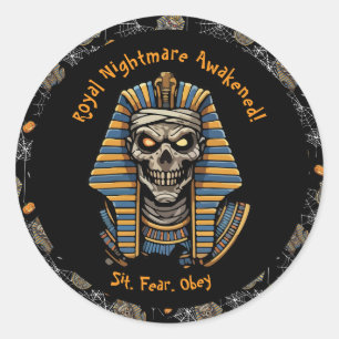 🖤 Stickers de momie Pharaon Noir 🎃 👑