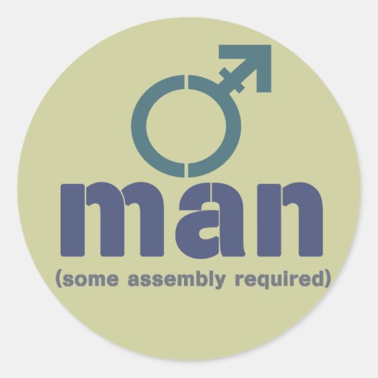 Stickers de montage T-Man (Devant)