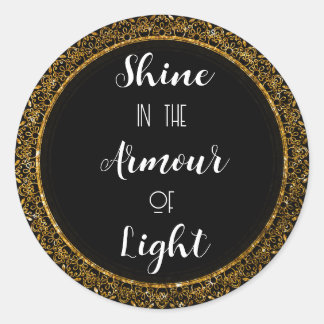 Stickers de Motivation Black & Gold élégant