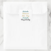 Stickers De Négativité De L'Exhale Chinoise (Sac)