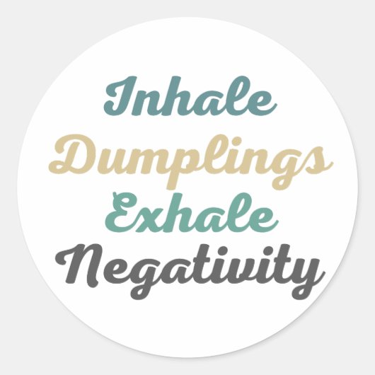 Stickers de Négativité d'inhaler (Devant)