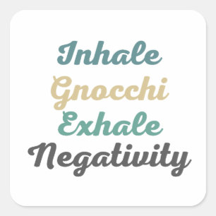 Stickers de Négativité Exhale Gnocchi