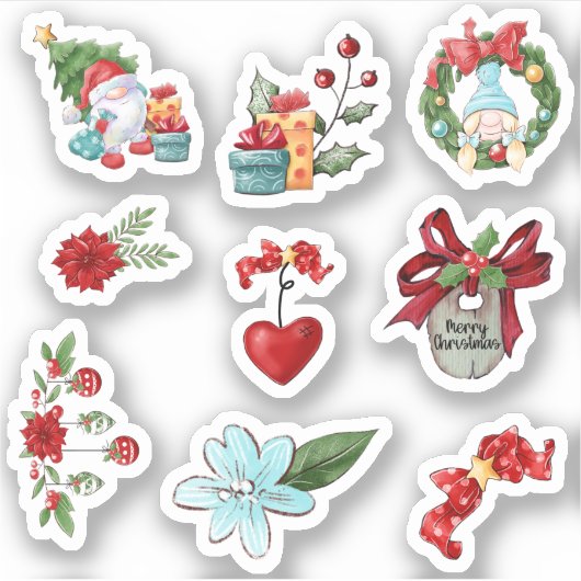 Stickers de Noël (Devant)