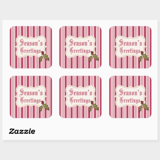 Stickers de Noël (Feuille)