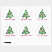 Stickers de Noël/1er Noël pour bébé (Feuille)