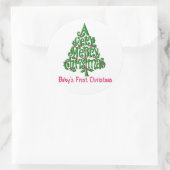 Stickers de Noël/1er Noël pour bébé (Sac)