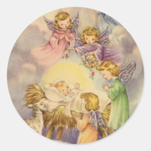 Stickers de Noël/Baby Jesus