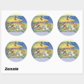 Stickers de Noël/Baby Jesus (Feuille)