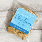 Stickers de Noël carrés