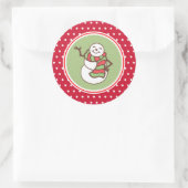 Stickers de Noël de Snowman (Sac)