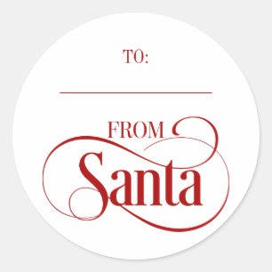 Stickers de Noël du Père Noël