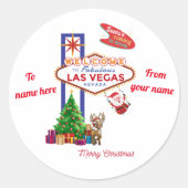 Stickers de Noël Las Vegas pkg 6 (Devant)