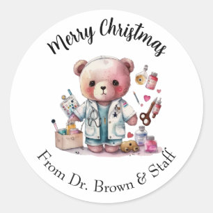 Stickers de Noël Médicales