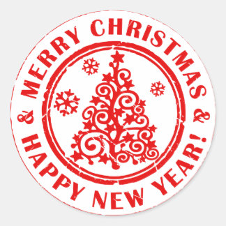 Stickers de Noël ou sceaux de lettres