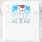 Stickers de Noël-Ours polaire (Sac)