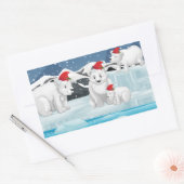 Stickers de Noël-Ours polaires (Enveloppe)