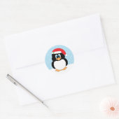 Stickers de Noël père Noël Penguin (Enveloppe)