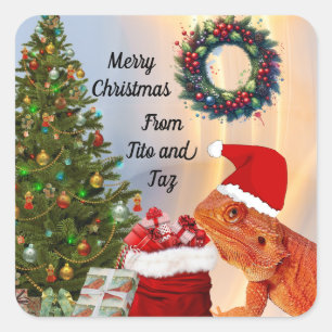 Stickers de Noël personnalisés de la marque Beardi