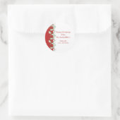 Stickers de Noël personnalisés Holly Berries (Sac)