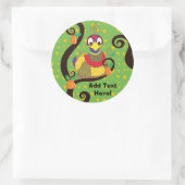 Stickers de Noël. Personnalisez (Sac)