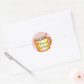 Stickers de Noël pour enfants Voeux chauds (Enveloppe)