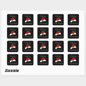 Stickers de Noël Santa Hat HAMbyWG (Feuille)