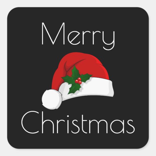 Stickers de Noël Santa Hat HAMbyWG (Devant)