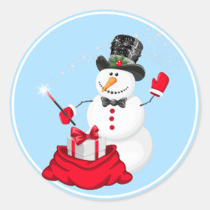 Stickers de Noël Snowman