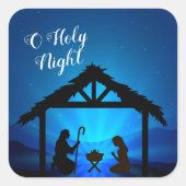 Stickers de Noël-Sticker Carré de gestion (Devant)