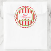 Stickers de Noël Sweet Stripes (Sac)